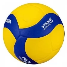 Мяч волейбольный утяжеленный MIKASA VT500W, р.5, вес 500 г